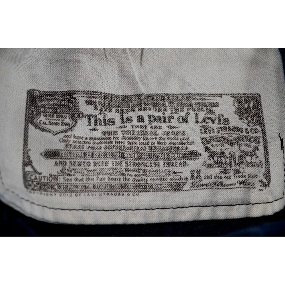 Vtg Levis 501 Indigo Blue Jeans‎ Mens 40x30 INSEAM 27.5